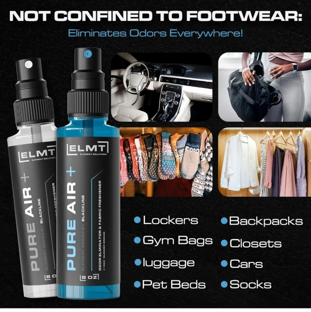 Shoe Deodorizer Spray — USA-Made